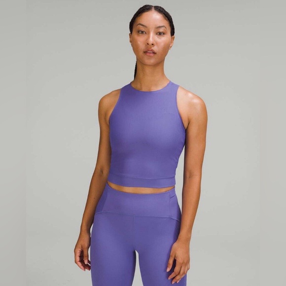lululemon athletica Tops - LULULEMON Senseknit Running Tank in charged indigo purple